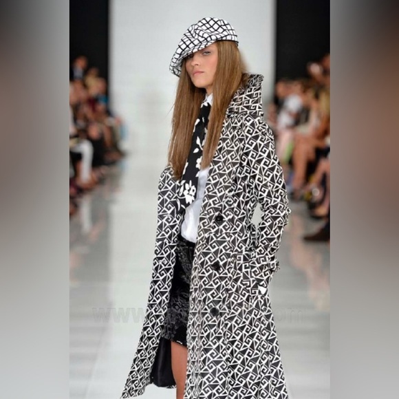 Ralph Lauren Collection Purple Label Mini Skirt Vintage Runway 60s Style White S - Picture 16 of 16